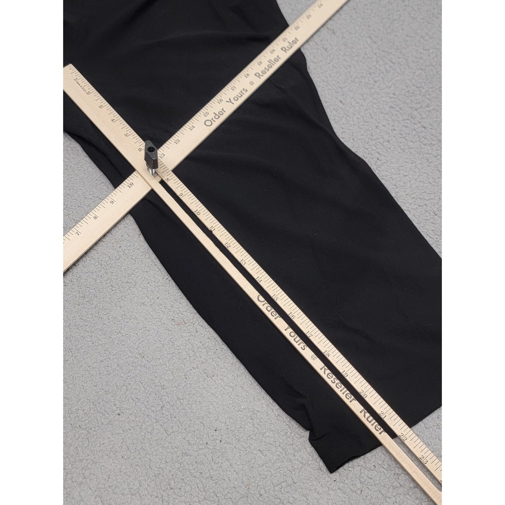 Eileen Fisher Pants Womens XL Black Crop Stretch Crepe Viscose Nylon Pull On‎ - Picture 5 of 9